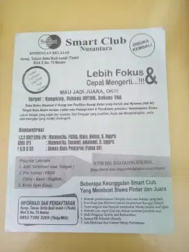 Dibuka les reguler dan private