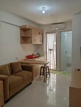 DIJUAL BISA KPA/SHM APARTEMEN BASSURA 2 KAMAR FURNIS LANTAI RENDAH