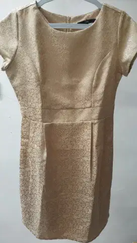Preloved midi dress wanita cantik