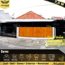 Dijual Rumah Darmo Surabaya