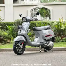 jual cepet VESPA S 125 IGET ABS LED Tahun 2020 WARNA GREY