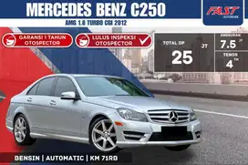 MERCEDES BENZ C250 AMG 2012 LOW KM.71RB & PAJAK PANJANG #F3ST