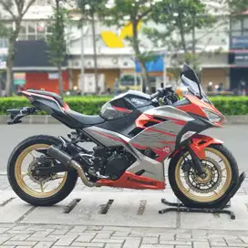 KAWASAKI NEW NINJA 250 FI ABS MDP ORANGE 2018 KM 11K PAJAK PANJANG