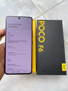 Poco f6 12/512 fullset orian