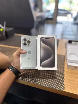 iPhone 15 Pro Natural Titanium 128GB Ex iBox (Resmi)
