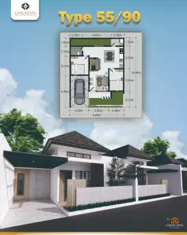 Hunian Minimalis Modern di Jogja Barat