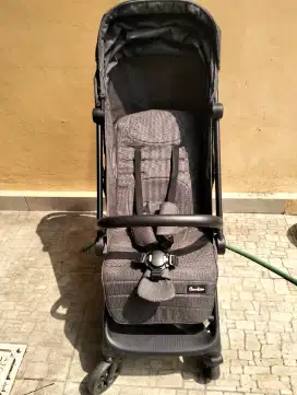 Stroller chocolate React black grey
