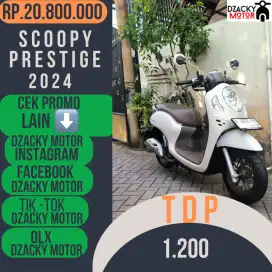 SCOOPY PRESTIGE 2024 SECOND BERKUALITAS