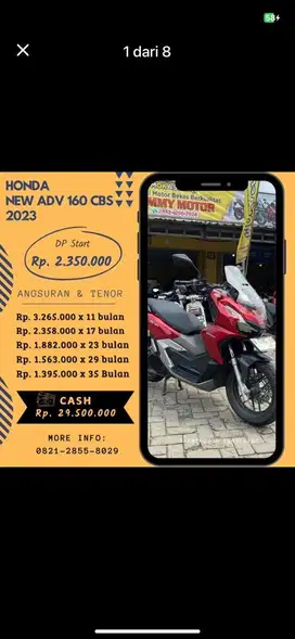 NEW ADV 160 CBS 2023