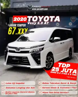 [ TDP 25 Jt ] Toyota Voxy 2.0 At 2020