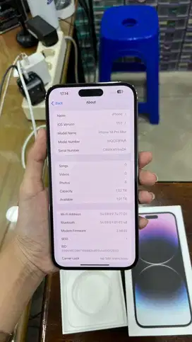 SECOND IPHONE 14 PRO MAX 1TB EX IBOX BH 81%