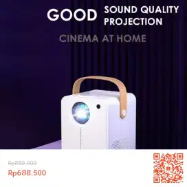 Smart USB wifi micro LED home theater mobile projector 1080p second