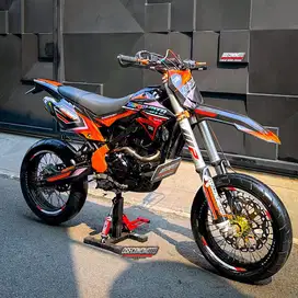 KAWASAKI DTRACKER 150‼️ FULL MODIFIKASI TRAIL SUPERMOTO
