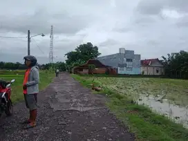 tanah zona kuning  patung jamu sykoharjo 12.000 m