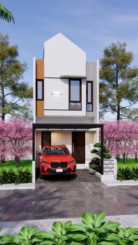Cluster mewah 700jt-an di setu Jakarta timur full bata merah
