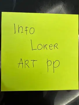 Lowongan ART PP
