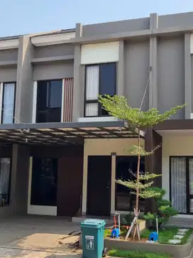 Jual Rumah 2 Lantai Hadap Selatan Semi Furnish Cluster Albizia