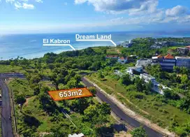 Jual Tanah 653M² View Laut di Pecatu Ungasan area Investasi