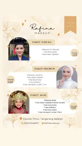 Makeup wisuda 150k