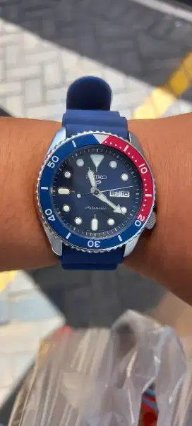 Seiko 5 pepsi mulus 98%