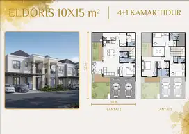 Rumah 2 Lantai Kota Bagan di PIK 2