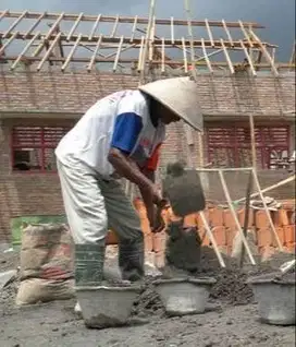 Jasa tukang harian maupun borongan