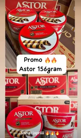 Astor 156 gram produk mayora