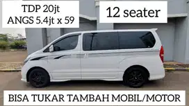 Hyundai H1 bensin 2017 Elegance 12 seat