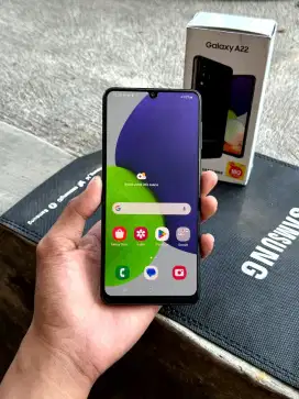 Samsung A22 6/128 Lengkap Original Nominus