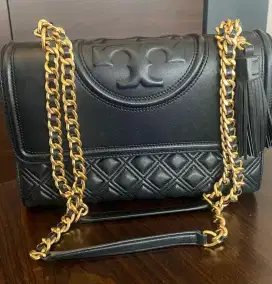 Tory Burch : Fleming GHW Black