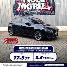 Mazda 2 R at 2015 garansi mesin transmisi 5 tahun