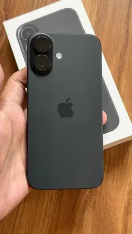 Jual iPhone 16 128 GB Black Garansi Resmi IBox PA/A full 1 Tahun
