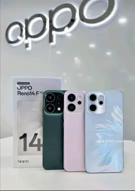OPPO RENO 14 F 5G PO KREDIT BUNGA 0% SYARAT KTP SAJA