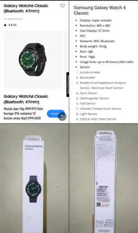 Samsung Galaxy Watch 6 Classic 47mm