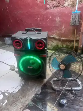 speaker bluetooth GMC 12 & kipas angin