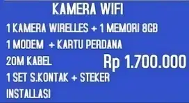 PAKET KAMERA CCTV DAHUA WIRELLES