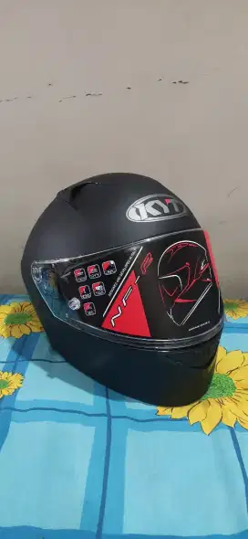 Helm KYT NFR Black Matt Size M