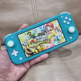 Nintendo Switch Lite Dual Boot 128gb bebas isi game turquoise blue