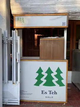 Booth gerobak es teh