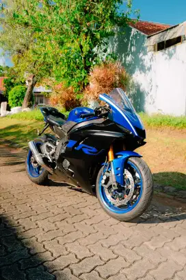 Yamaha R6 2022, Blue Race Full Mulus