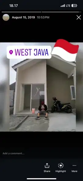 Rumah SHM dekat KCIC
