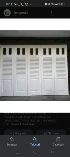 Pintu garasi handerson