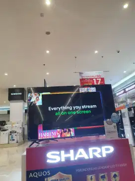 Tv sharp 50inch google tv