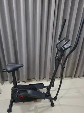 Jual Cepat Alat Fitness 2-in-1 Vosgo – Sepeda & Elliptical