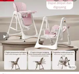 Kursi makan bayi tinggi 3in1