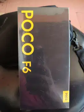 New Poco f6 ram 12/512