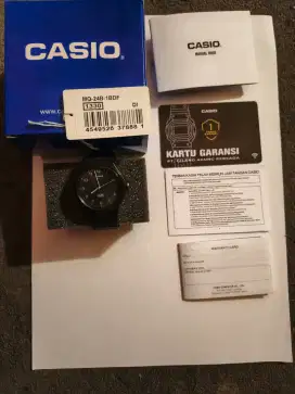 Casio MQ-24B-1BDF resin strap