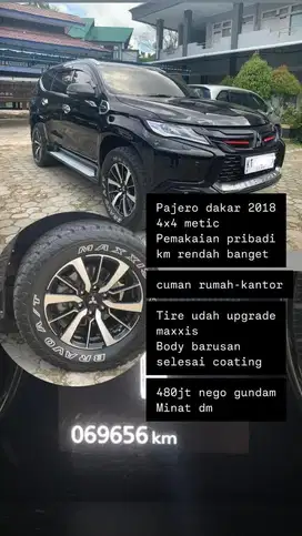 Mitsubishi Pajero Sport Dakar 4x4 ex individu