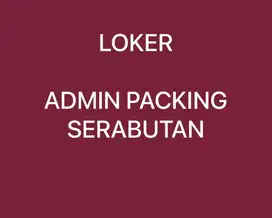 Cari pegawai packing serabutan