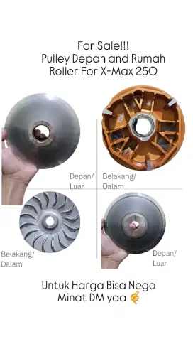 Rumah Roller dan Pulley Depan